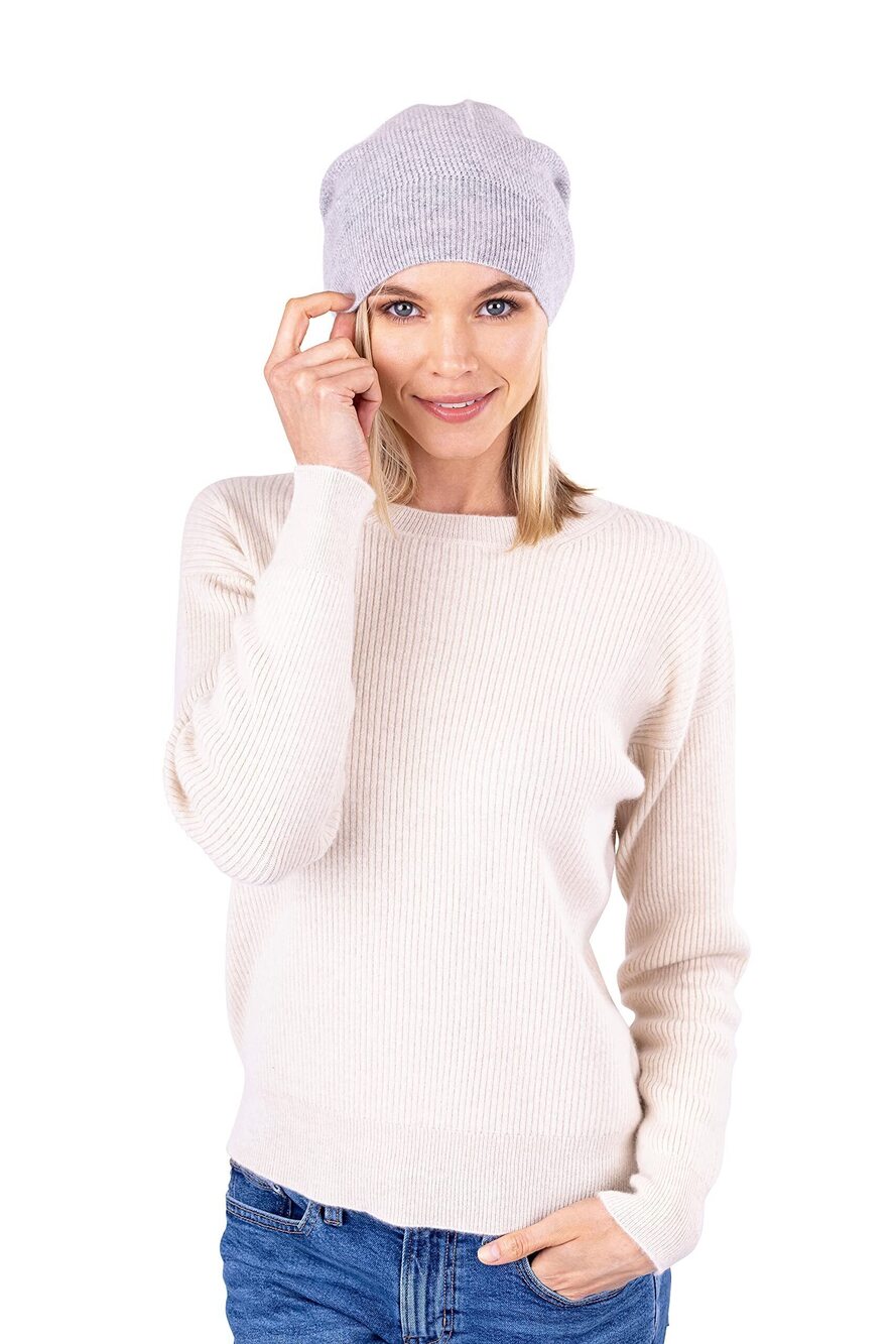 1556 Beanie Light Grey